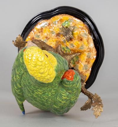 Chinese Porcelain Parrot