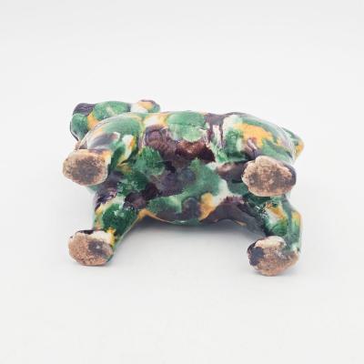 Chinese Porcelain Spinach Glazed Dog