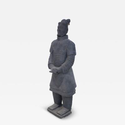 Chinese Qin Dynasty Style Life Size Terracotta Soldier Statue
