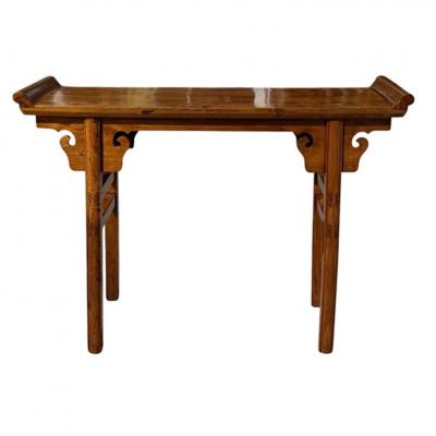 Chinese Qing Dynasty Shandong Style Altar Console Table