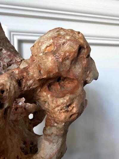 Chinese Scholar Stone Taihu Rock on Wood Stand