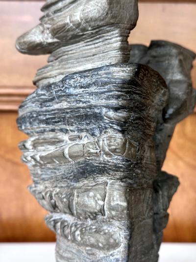 Chinese Scholar Stone Wuling Rock on Stand