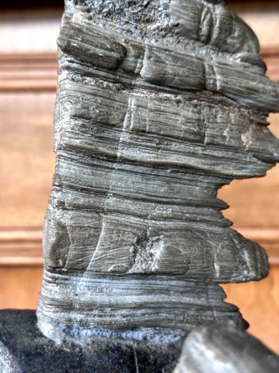 Chinese Scholar Stone Wuling Rock on Stand