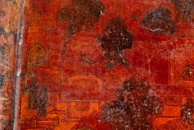 Chinese Square Incense Tray