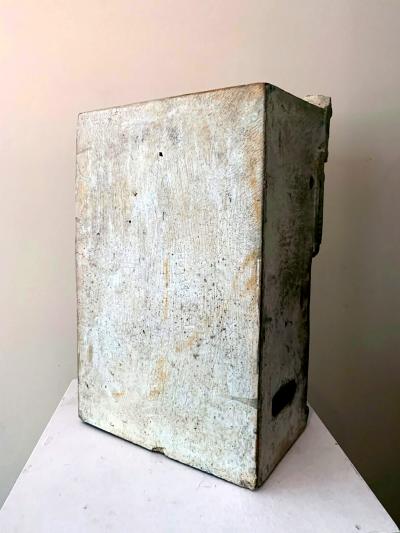 Chinese Stoneware Funeral Shrine Model and Figure Ming Dynasty