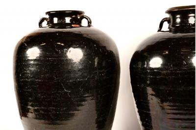 Chinese Stoneware Storage Vessel or Jar 19th Century