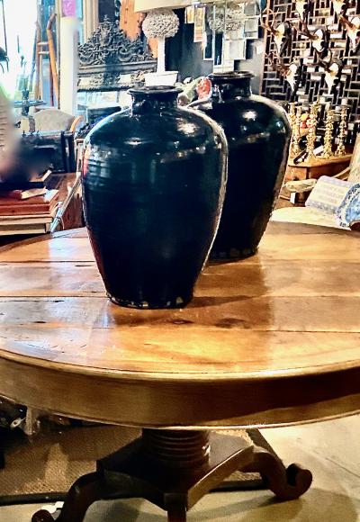 Chinese Stoneware Storage Vessel or Jar 19th Century