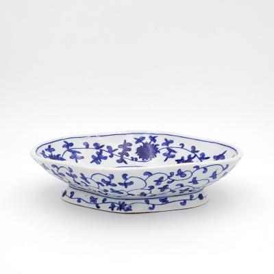 Chinese Style Narcissus Bulb Bowl Probably a European Copy circa 1900