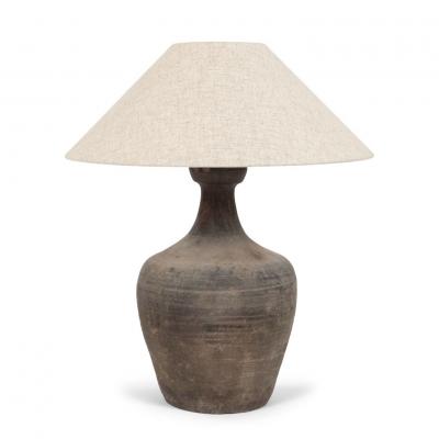 Chinese Style Unglazed Vase Lamp