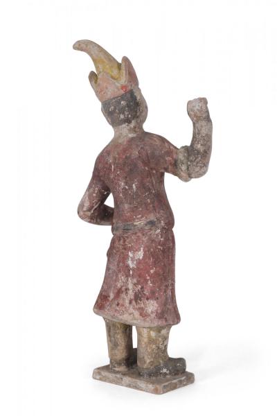 Chinese Tang Dynasty Style Terra Cotta Huren Tomb Figure