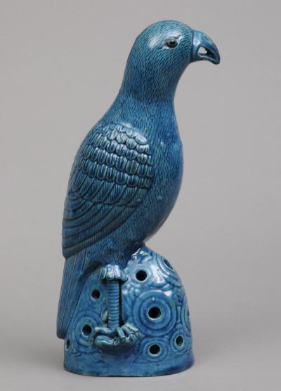 Chinese Turquoise Parrot Circa 1800