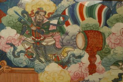 Chinese Watercolors of Court and Buddhist Scenes