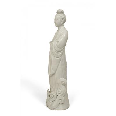Chinese White Porcelain Woman