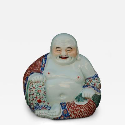 Chinese early 20thc porcelain budha