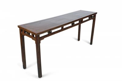 Chinese hardwood Long Rectangular Console Table