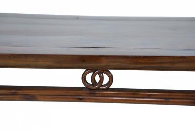 Chinese hardwood Long Rectangular Console Table