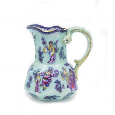 Chinoiserie Copeland Late Spode Blue Pitcher