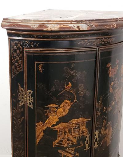 Chinoiserie Corner Cabinet France 19th century