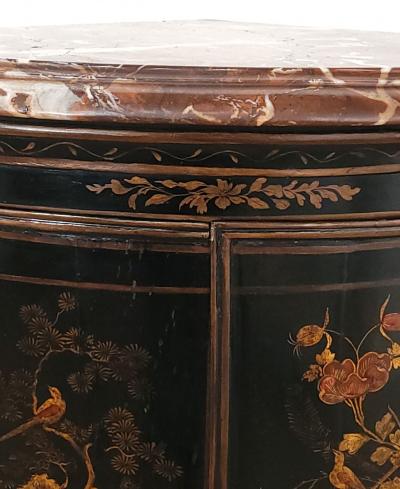 Chinoiserie Corner Cabinet France 19th century