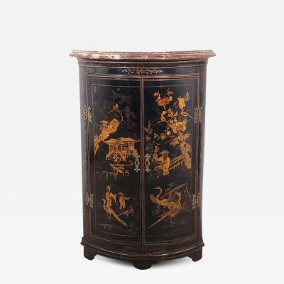 Chinoiserie Corner Cabinet France 19th century