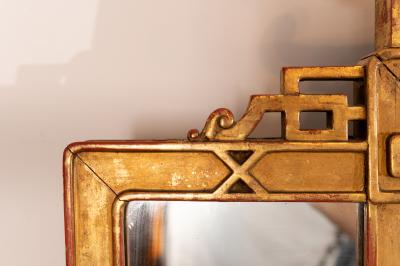 Chinoiserie Gilt Wood Mirror