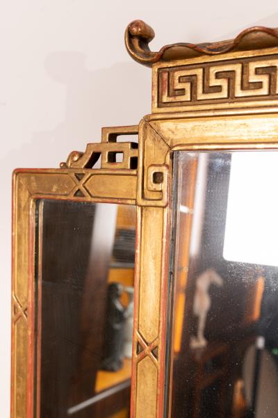 Chinoiserie Gilt Wood Mirror