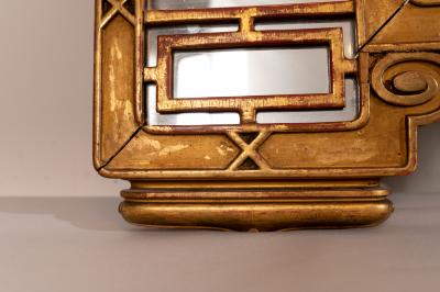 Chinoiserie Gilt Wood Mirror