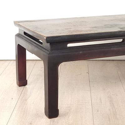 Chinoiserie Lacquered Coffee Table France circa 1960