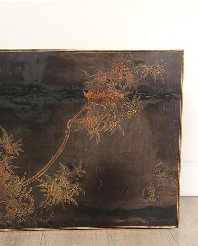 Chinoiserie Lacquered Coffee Table France circa 1960