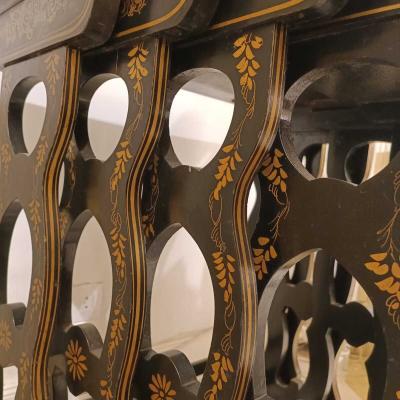 Chinoiserie Lacquered Nesting Tables