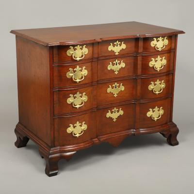 Chippendale Block Front Chest