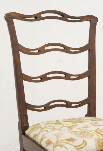 Chippendale Georgian Ladder Back Chair