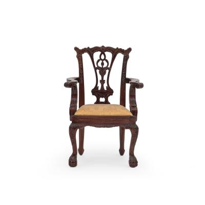 Chippendale Mahogany Childs Arm Chair