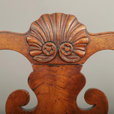 Chippendale Open Armchair