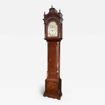 Chippendale Period mahogany longcase clock by RAINSFORD LONDON