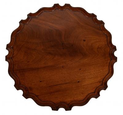 Chippendale Pie Crust Tilt Top Table