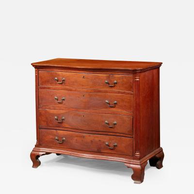 Chippendale Serpentine Front Chest of Drawers