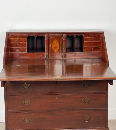 Chippendale Slant Front Desk England circa 1790