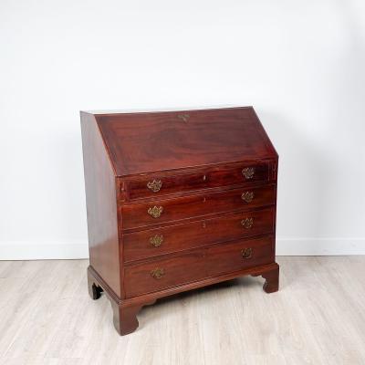 Chippendale Slant Front Desk England circa 1790