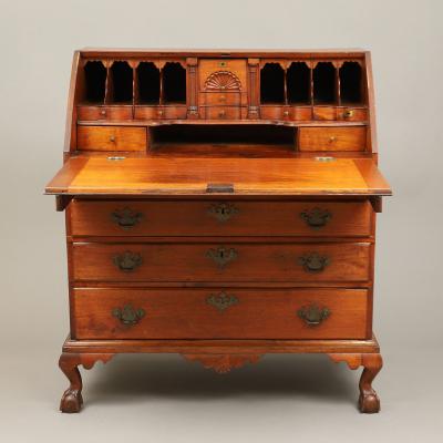Chippendale Slant Top Desk