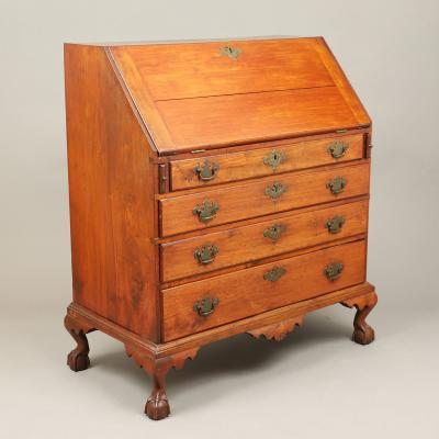 Chippendale Slant Top Desk