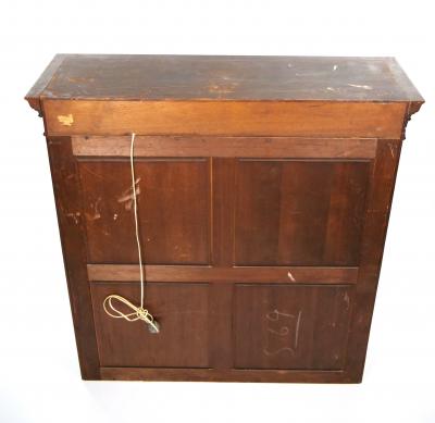 Chippendale Style 19th Century Mahogany Two Part Bookcase Cabinet on Stand