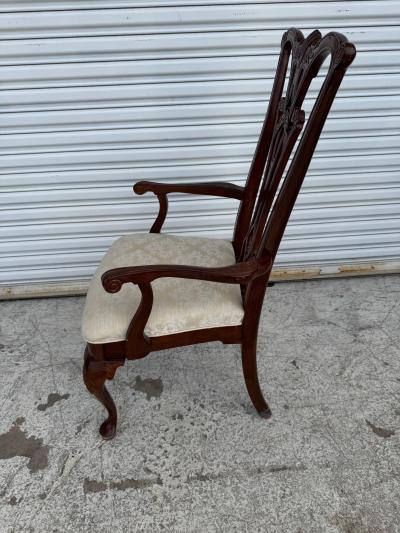 Chippendale Style Arm Chair