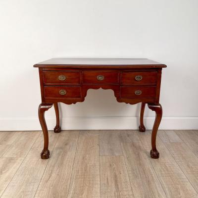 Chippendale Style Walnut Lowboy 19th Century American