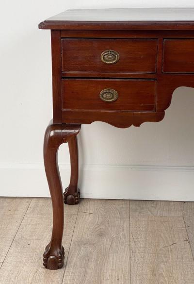 Chippendale Style Walnut Lowboy 19th Century American