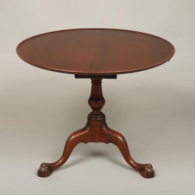 Chippendale Tilt Top Tea Table