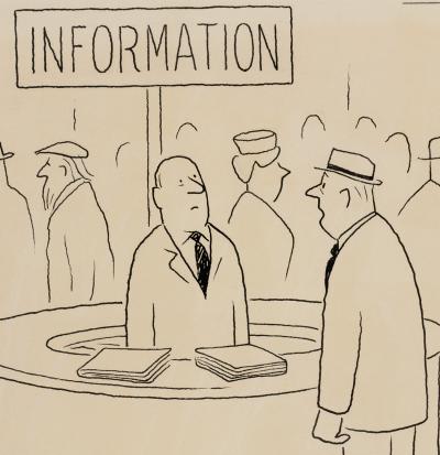 Chon Chauncey Addison Day What is the Meaning of it All New Yorker Cartoon