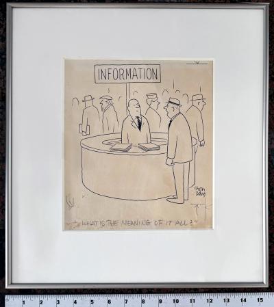 Chon Chauncey Addison Day What is the Meaning of it All New Yorker Cartoon