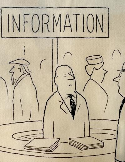 Chon Chauncey Addison Day What is the Meaning of it All New Yorker Cartoon