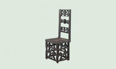 Chowke Wood Chiefs Throne Chair